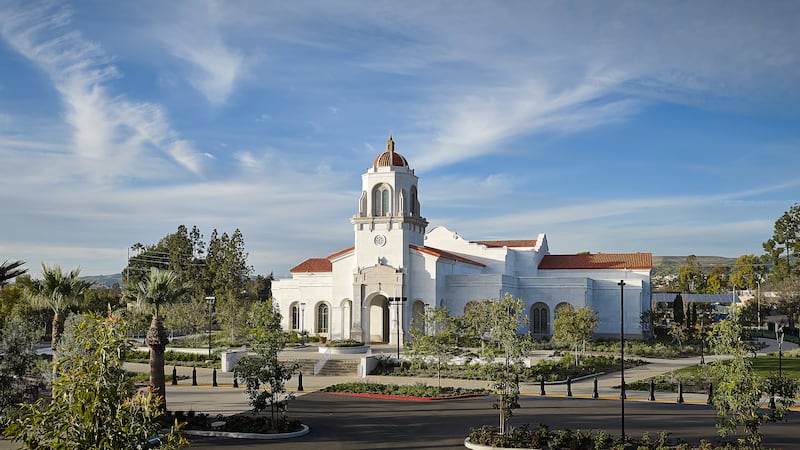 The Yorba Linda California Temple.