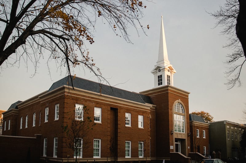 The Capitol Hill meetinghouse in Washington, D.C.
