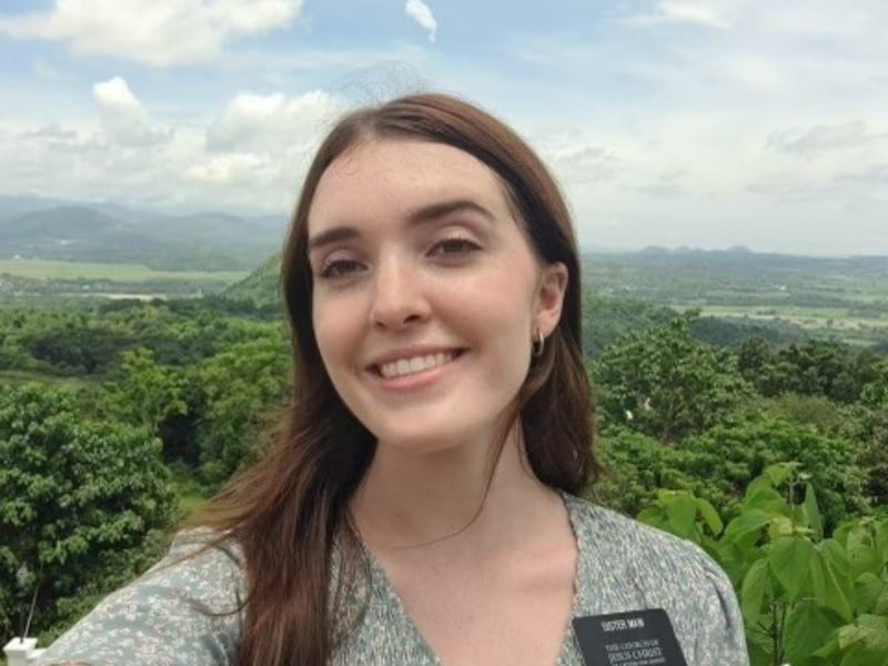 Sister Taylor Erin Maw, 20, a missionary in the Philippines Angeles Mission, who passed away on Sept. 17, 2023.