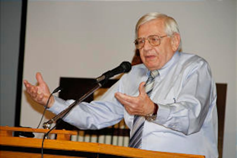 At Sons of Utah Pioneers Annual Symposium, Ronald K. Esplin speaks on "How Joseph Learned and Fulfil