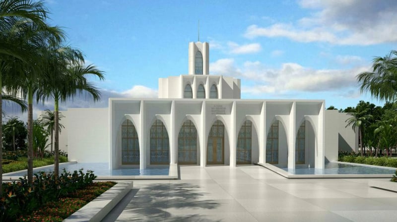 Brasilia Brazil Temple of The Church of Jesus Christ of Latter-day Saints.