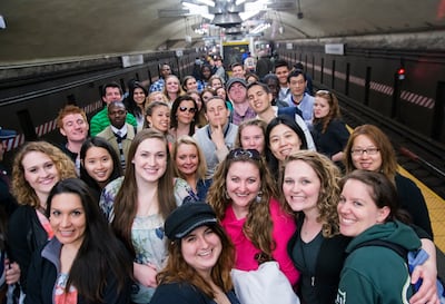 Just as New York City is a gathering place for people from all over the world, so was the Regional Young Single Adult Conference held in New York City, April 20 and 21 a gathering place. Drawing from 13 stakes in the Northeast, conference attendees’ countries of origin included China, Brazil, Ukraine, Canada, Ecuador, Peru, Guatemala, and the Dominican Republic as well as many American states.