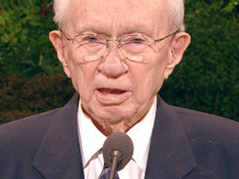 President Gordon B. Hinckley