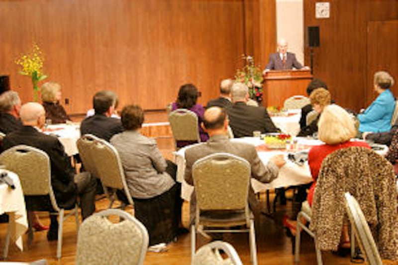 Elder Russell M. Nelson reflects on Sunday School experiences while addressing former Sunday School