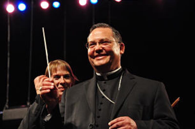 Most Reverend Eduardo A. Nevares, Auxiliary Bishop of the Diocese of Phoenix, is guest conductor of