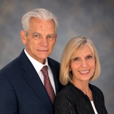 Victor P. Patrick, left, and Elizabeth Patrick will serve as president and matron of the Orlando Florida Temple when it is rededicated.