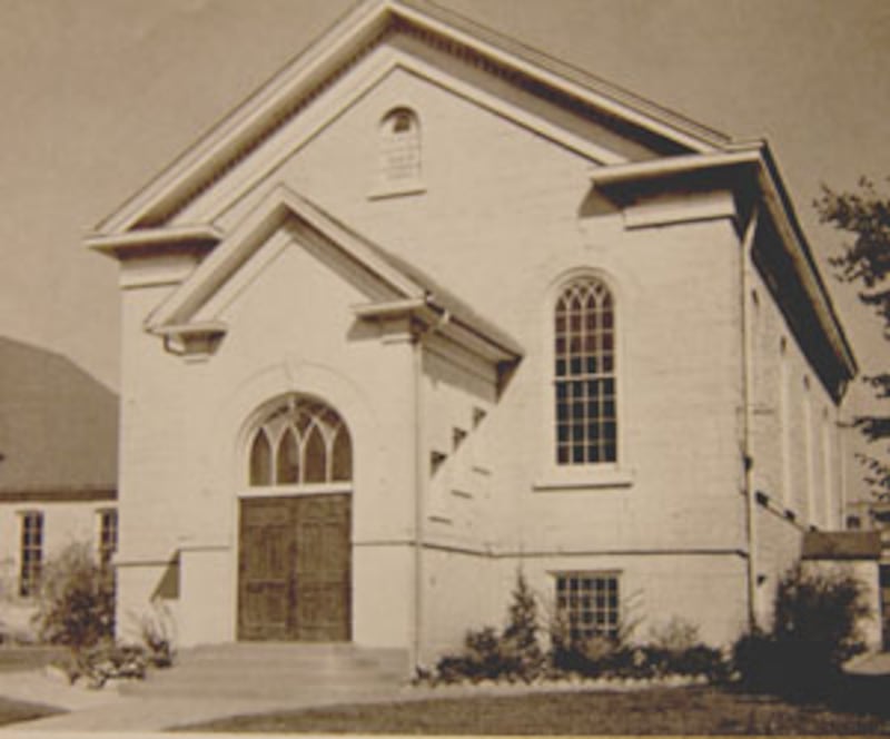 Sixth-Seventh Ward chapel; President Monson presided over the ward as bishop, 1950-1955.