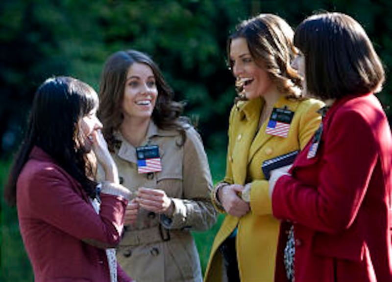 Sister missionaries react to the news that new sisters can enter the mission field at the age of 19.