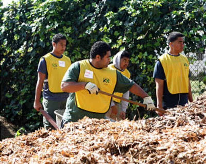 On Saturday, April 28, 2012, thousands of Mormons and other volunteers worked together to serve Cali
