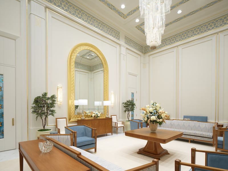 The celestial room of the Belo Horizonte Brazil Temple.