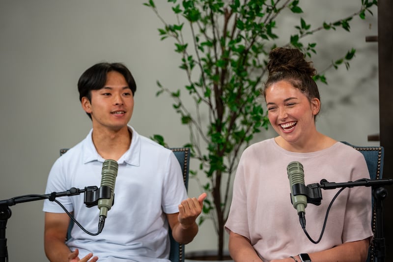 Sora Murata and Alexandra Cazier join the Church News podcast episode released Tuesday, Oct. 13, 2026.