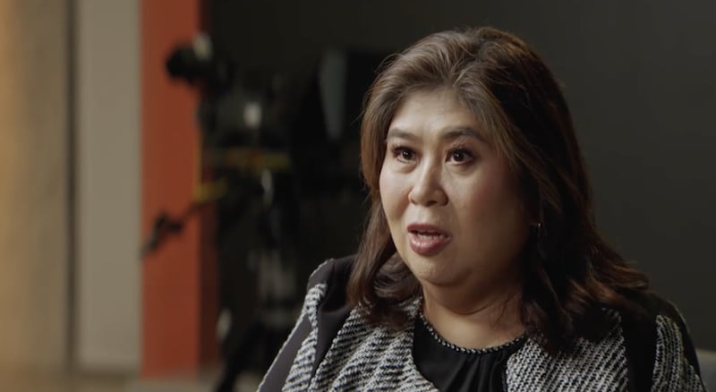 Jessica Soho speaking during her virtual keynote address for RootsTech 2026.