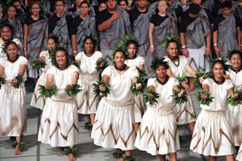 Teens from Laie Hawaii North Stake portray land where Laie now stands as a 'City of Refuge' or place