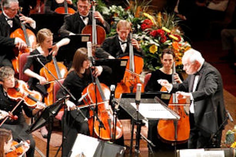 Autumn concert of Orchestra at Temple Square, Oct. 21. conducted by Igor Gruppman.