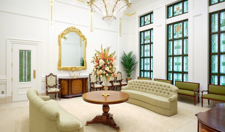 The celestial room of the Cody Wyoming Temple.