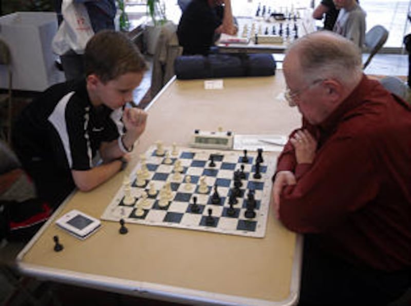 Kayden Troff competes in national competitions to improve his rating.