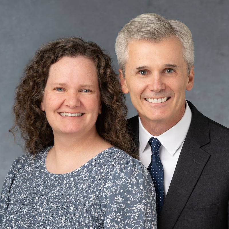 Brian W. Baker and Kristi Baker, who will serve as president and companion of the Chile Santiago North Mission beginning in July 2026.