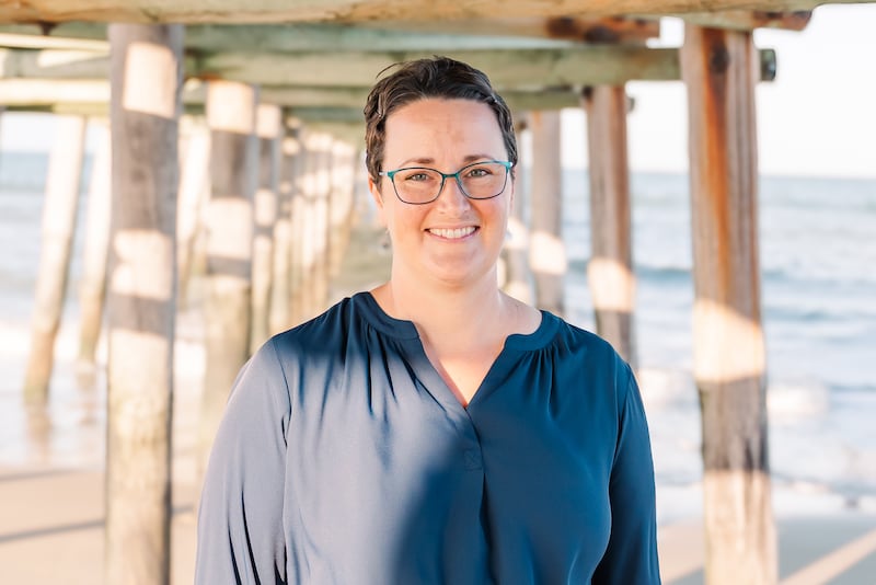 Katherine Wright is pictured in Chesapeake, Virginia, in August 2026.