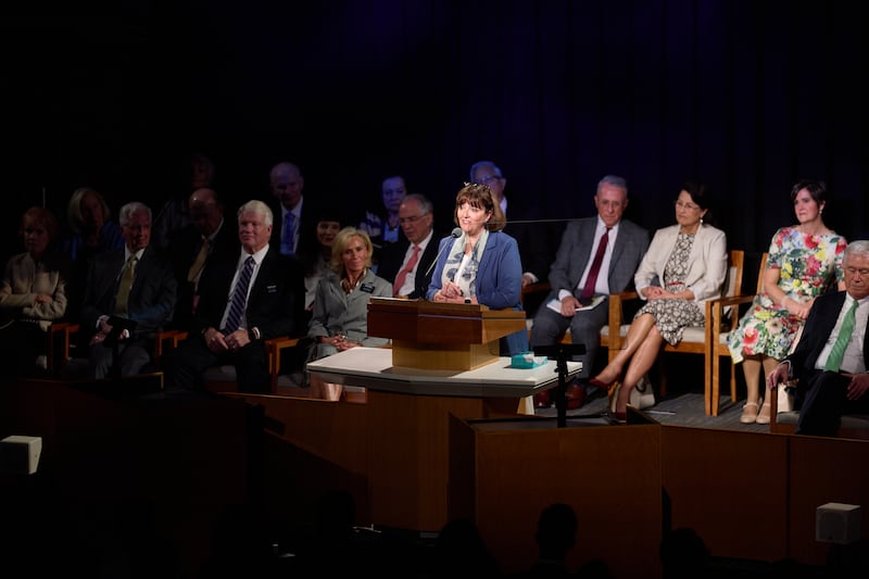 Sister Valerie Cauce, wife of Elder Gerald Cauce, will speak in a devotional as part of the 2026 Seminar for New Missionary Leaders.