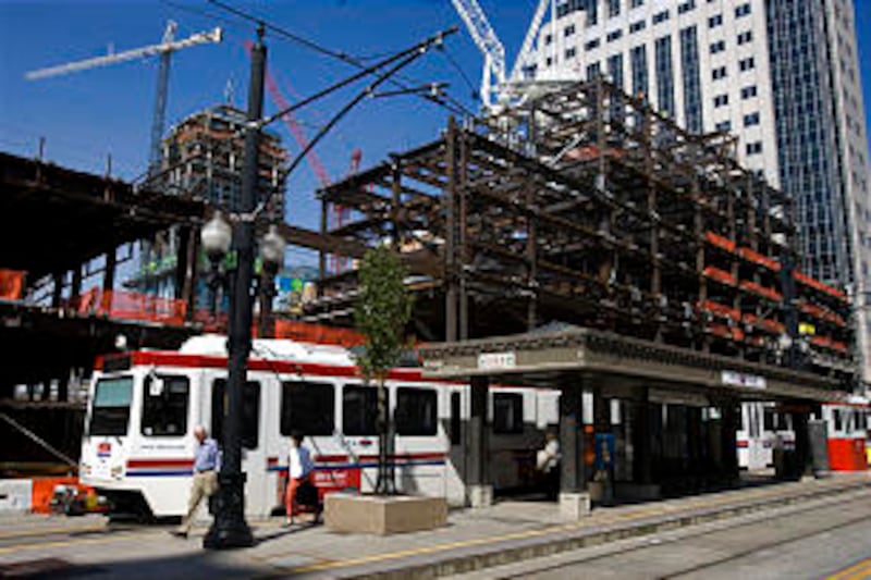 Workers and visitors to Utah's capital city continue to enjoy downtown Salt Lake City despite the cl