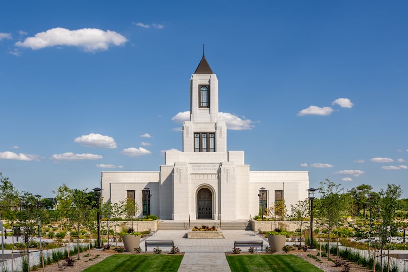 The Wichita Kansas Temple.