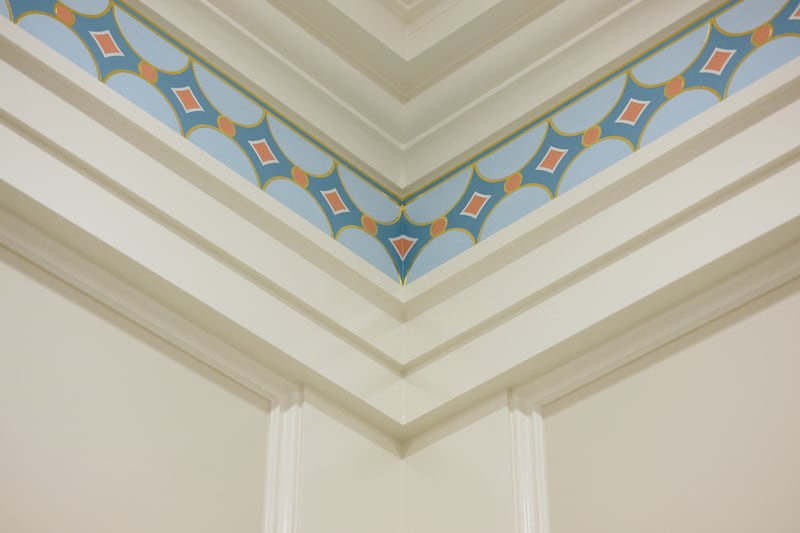 A design inside the Cleveland Ohio Temple.