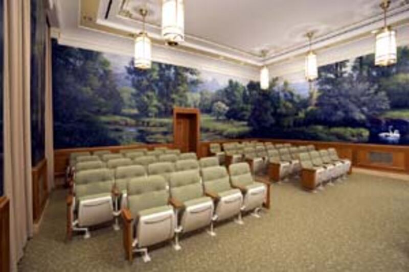 An ordinance room.