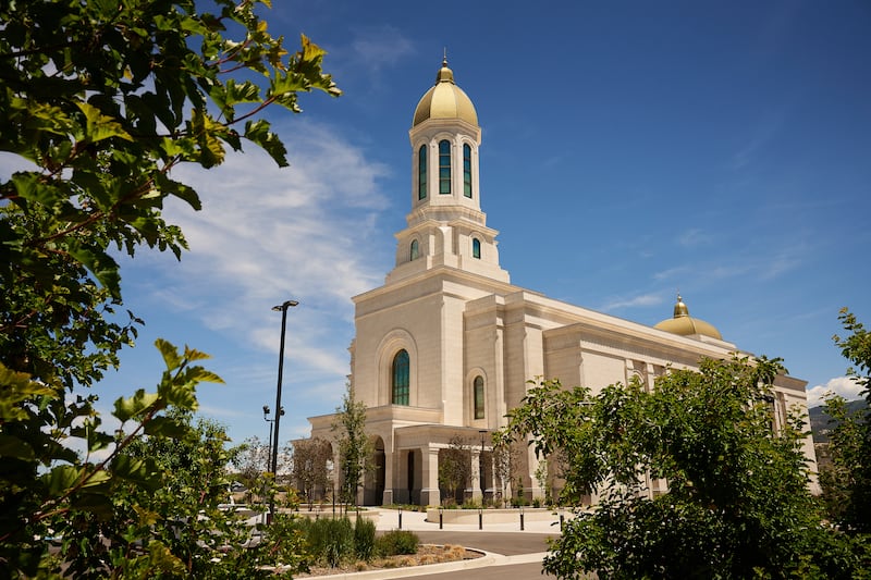The Ephraim Utah Temple.