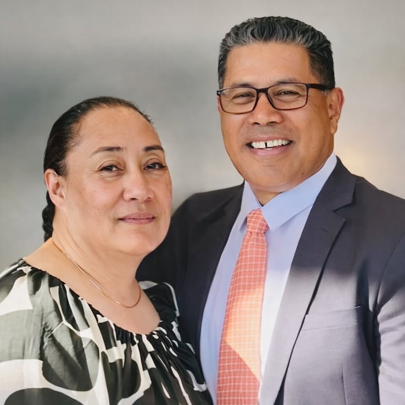 Sione Lavaka and Mele Lavaka, who will serve as president and companion of the new Papua New Guinea Daru Mission beginning in July 2026.