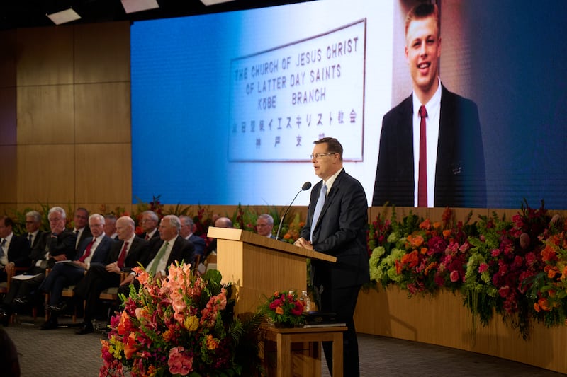 Elder Clark G. Gilbert of the Quorum of the Twelve Apostles speaks at the 2026 Seminar for New Mission Leaders at the Provo Missionary Training Center in Provo, Utah, on June 19, 2026.