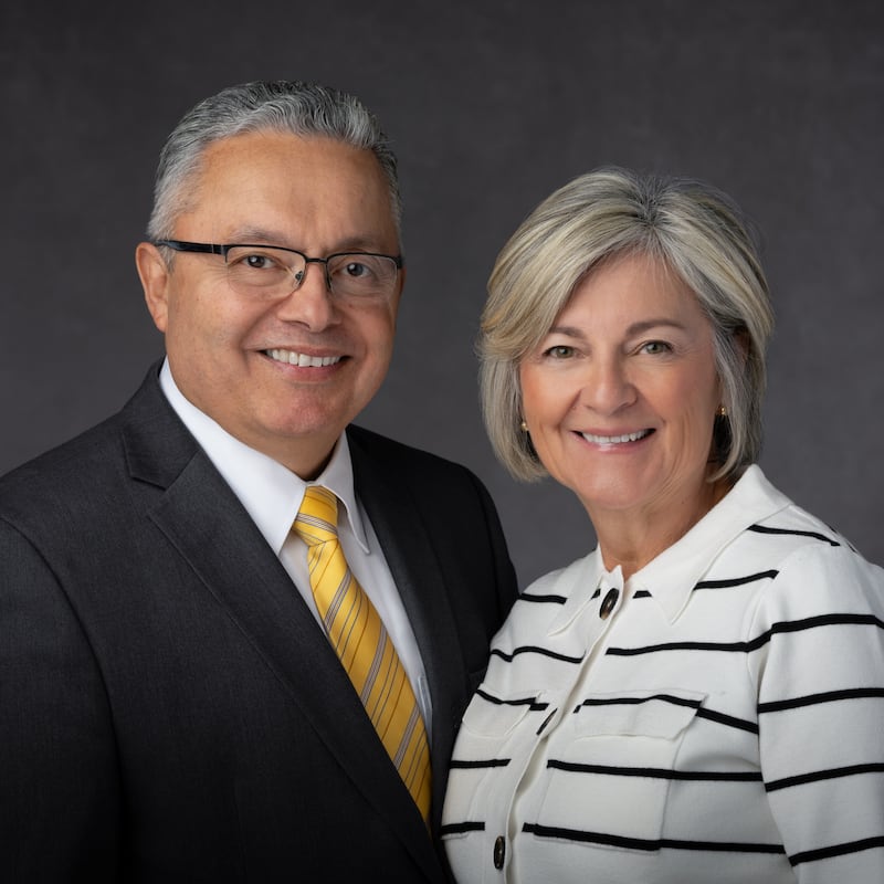 Jorge Portal and Maria Teresa Portal, who will serve as president and companion of the Colombia Cali Mission beginning in July 2026.