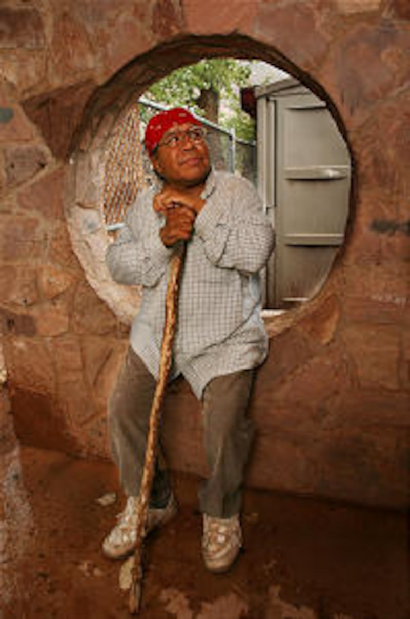 LDS church member xxxx on the the Havasupai Indian reservation Oct 25, 2006. The reservation is lo