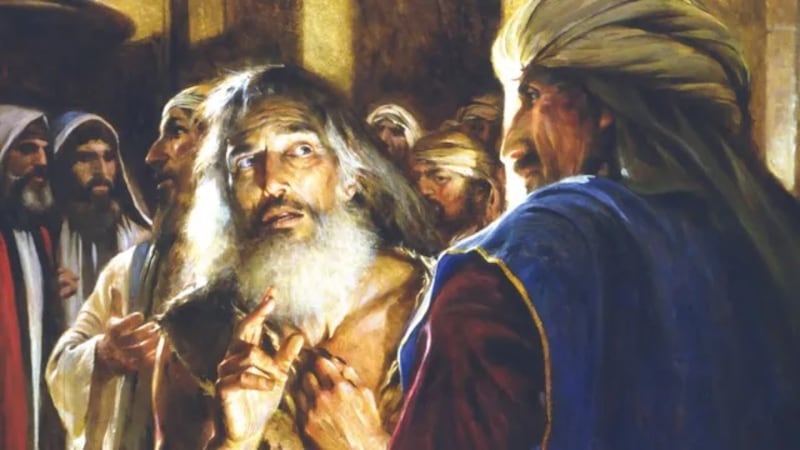 "Jeremiah" is by Walter Rane.