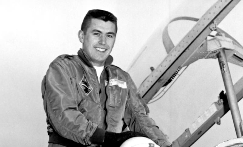 Elder Dieter F. Uchtdorf as a young man. He trained to become a fighter pilot at age 20.