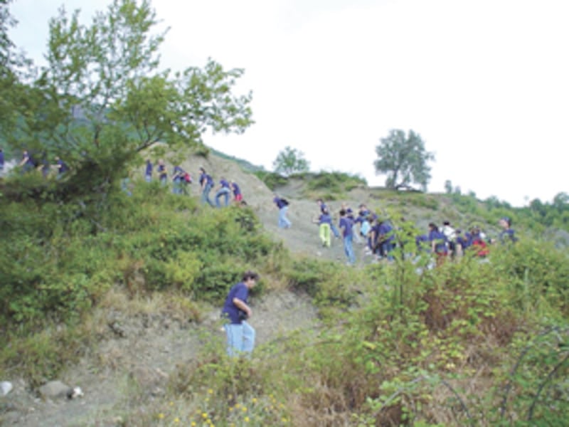 Young Women camp in Albania.