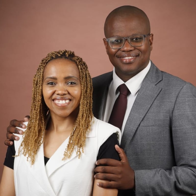 Kuviwe Mahlangabeza and Thobeka Mahlangabeza, who will serve as president and companion of the South Africa Pretoria Mission beginning in July 2026.
