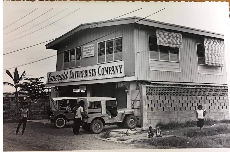 The Church's first rented meetinghouse in Davao City, Philippines, in the late 1960s.