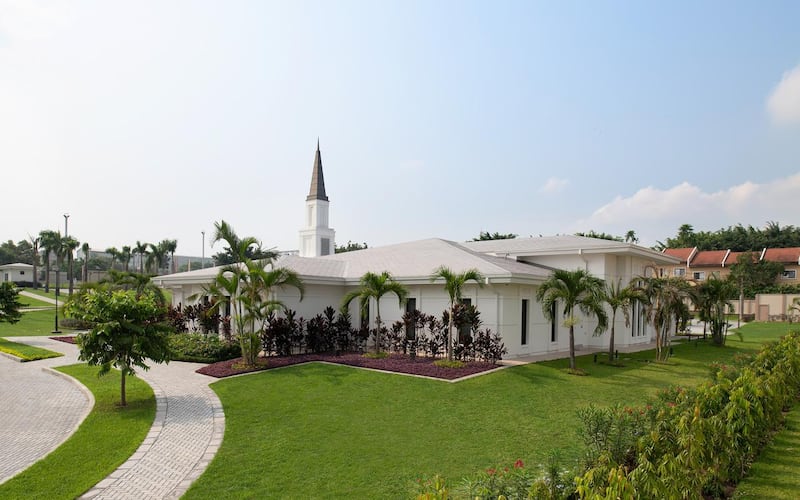 The Kinshasa Democratic Republic of the Congo Temple.
