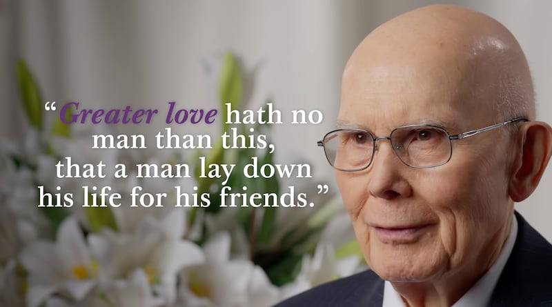 President Dallin H. Oaks speaks about Easter in a video published Sunday, March 15, 2026.