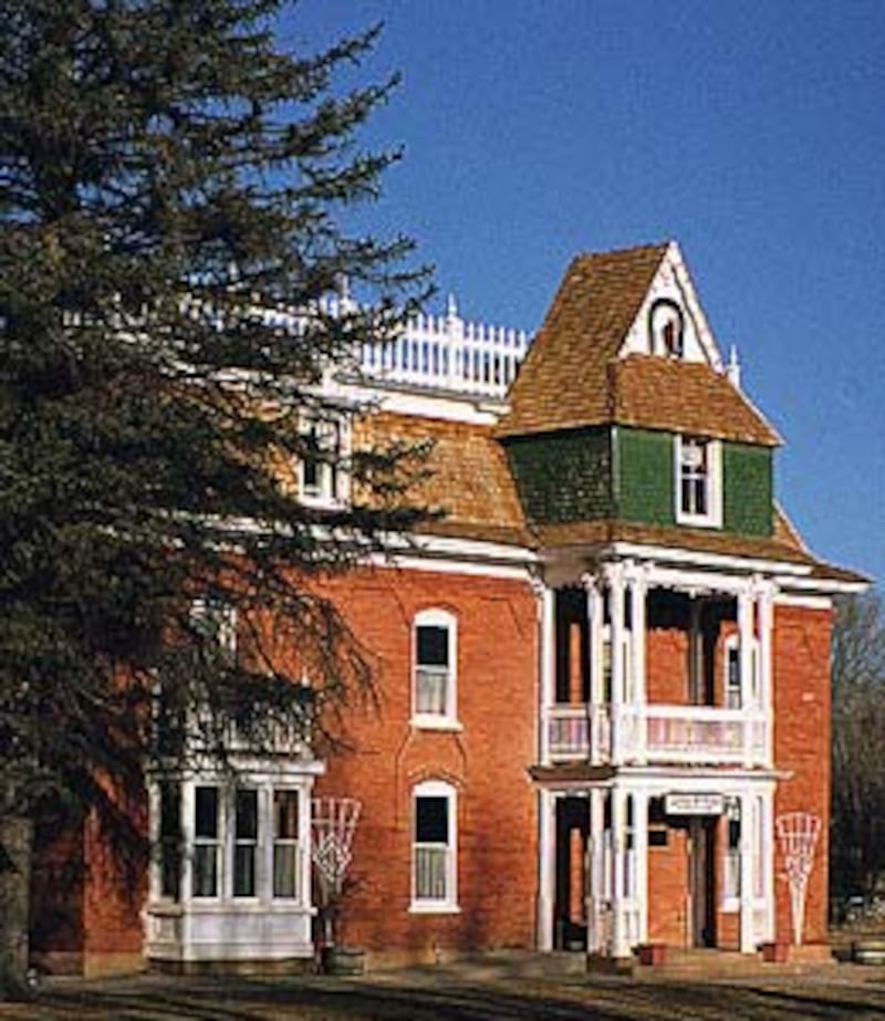 James M. Flake house stands as reminder of early settlers.