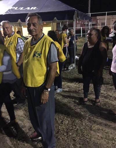 Ponce, Puerto Rico, native Pablo Rivera spent his 80th birthday on Jan. 15, 2020, performing volunteer work to bring relief to his friends and neighbors affected by ongoing earthquakes.