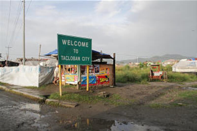 Tacloban and surrounding communities were devastated by Typhoon Haiyan, which left a path of destruc