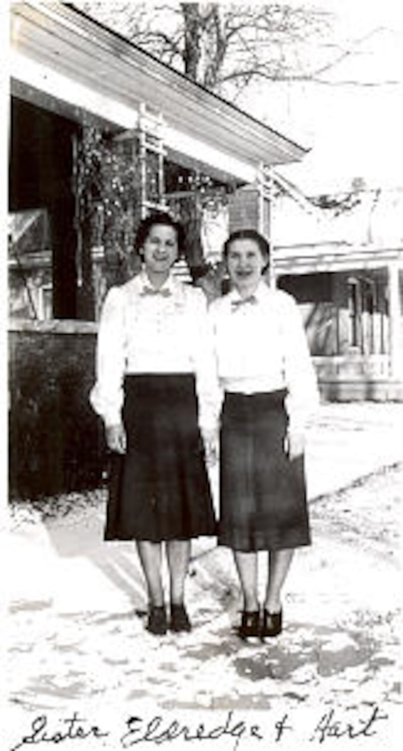 Sister Irene Eldridge and Sister Arlette Hart served their missions from 1937-1939.