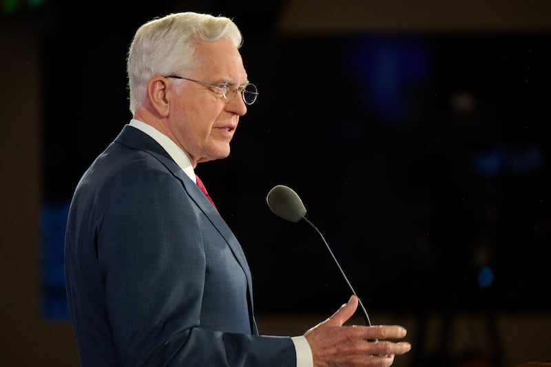 President D. Todd Christofferson, second counselor in the First Presidency, speaks at the 2026 Seminar for New Mission Leaders at the Provo Missionary Training Center in Provo, Utah, on June 19, 2026.