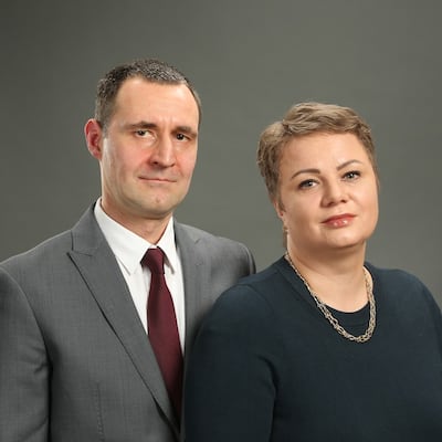 Maksim Byrdin and Ol’ga Byrdina