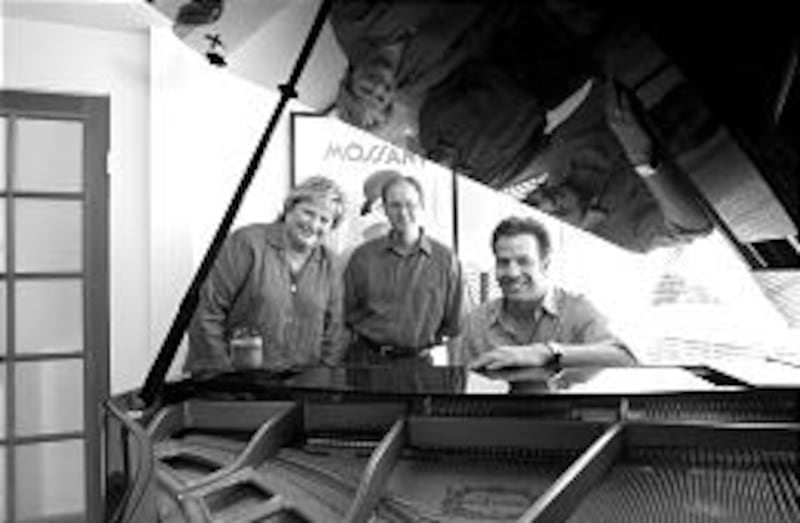 Cori Connors, Mark Robinette and Kurt Bestor composed "Saints on the Seas," to communicate feelings