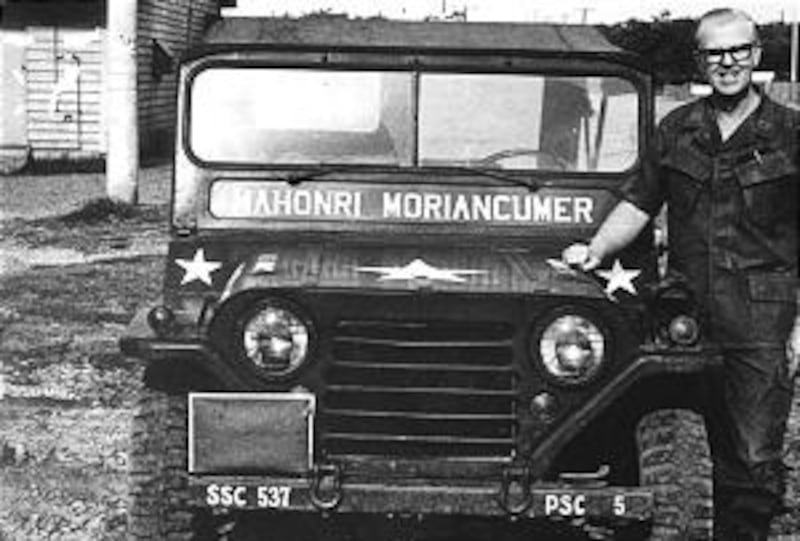 Stanley Shultz, an officer in Vietnam, received a jeep for his use, giving it a distinctive LDS iden