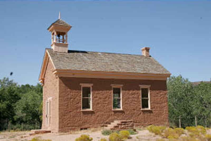 Dedicated in 1888, the Grafton Schoolhouse served a variety of purposes ranging from dance hall to C