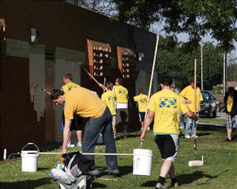 On Saturday, April 28, 2012, thousands of Mormons and other volunteers worked together to serve Cali