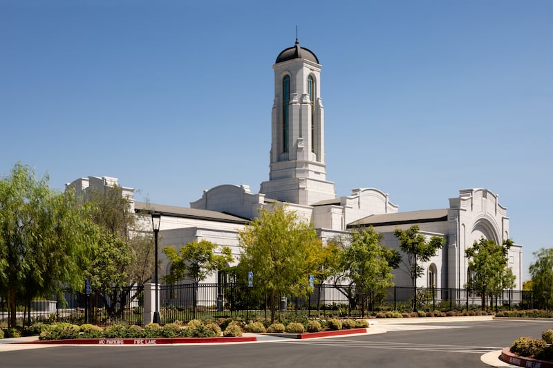 The Modesto California Temple.